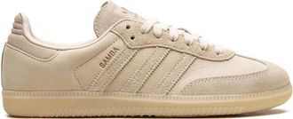 adidas Samba sneakers - women - Calf Leather/Fabric/Rubber - 9.5 - Neutrals