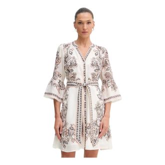 Hale Bob Mujer, Vestidos, Blanco, Talla: L