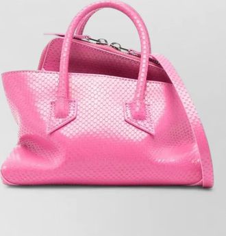 The Attico la passeggiata mini leather tote bag