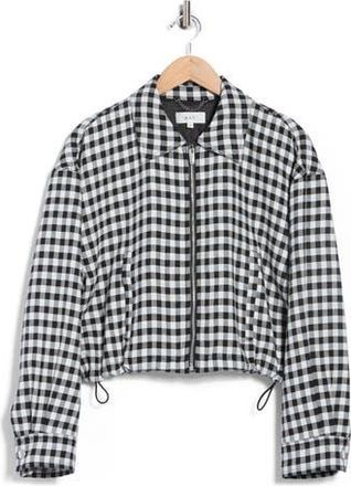 A.L.C. Kayden Jacket in Black/Cream at Nordstrom Rack, Size X-Small