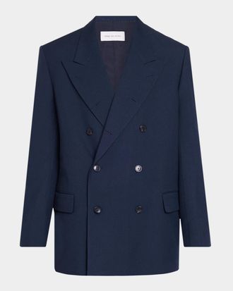 Dries Van Noten Men & apos;s Serge Twill Blazer