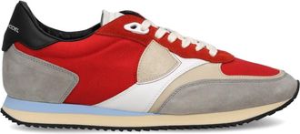 Philippe Model Blville Running - Heren - Sneakers - Veelkleurig - 40 EU - Katoen - Schoenen