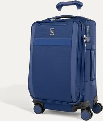 Travelpro Versapack + Lightweight Softside Expandable 21 Carry On Spinner Luggage in Estate Blue at Nordstrom
