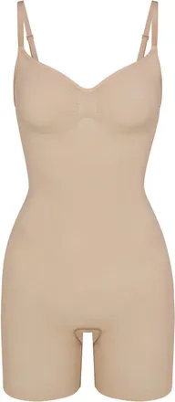 SKIMS Seamless Sculpt Mid-thigh Bodysuit - Beige - Xxl (UK18 / Xxl)