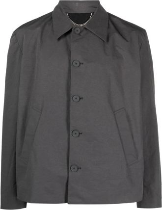 Craig Green Donkergrijze Uniform Jas - Heren - Zomerjassen - Grijs - XL - Jassen