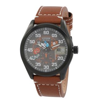 Citizen Black Dial Mens Mickey Mouse Watch BV1089-05W