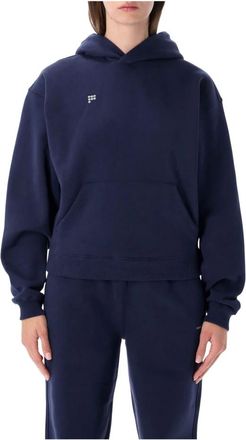 PANGAIA Pangaia - Classic Hoodie HW - Dames - Sweatshirts & Hoodies - Blauw - Maat: L Katoen