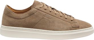 HUGO BOSS Mens KIERAN TENN WCSD TRAINER MEDIUM BEIGE Cotton - Size UK 10