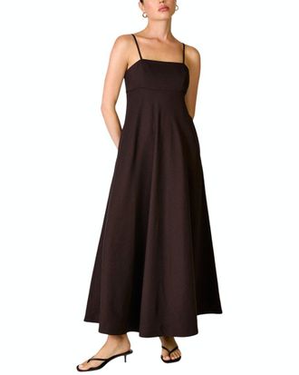 Line & Dot Hansen Fit & Flare Dress