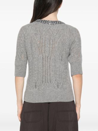 Ermanno Scervino Sweater - Grey