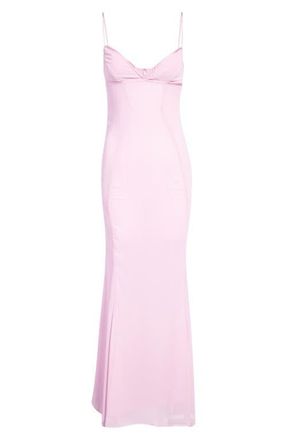House of CB Loren Corset Maxi Dress in Pink at Nordstrom, Size X-Large A