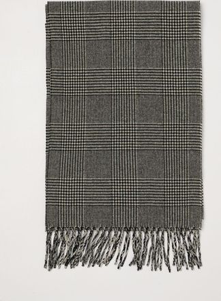 Polo Ralph Lauren Prince of Wales Check Wool and Cashmere Scarf