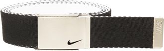 Nike Womens Reversible Single Web Belt, Black/White, One Size