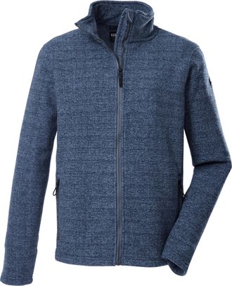 G.I.G.A. DX by killtec Fleecejacke GW 42 MN FLC JCKT, Herren, Gr. XXL, blau (stahlblau), Obermaterial: 100% Polyester, G.I.G.A. DX BY KILLTEC, Jacken Fleecejacke, G.I.G.A. D