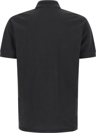 Isabel Marant Mens Black Cotton Polo Shirt