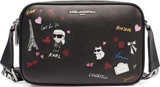 Karl Lagerfeld Maybelle Crossbody in Black/multi at Nordstrom