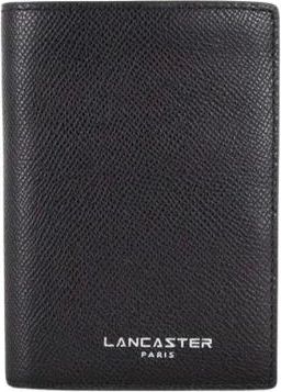 Lancaster Delphino Lucas 112-03 Portemonnee - Dames - Accessoires - Zwart - Maat: ONE Size Leer