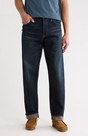 AG - Adriano Goldschmied Lochlan Relaxed Straight Jeans in 2 Years Eureka at Nordstrom Rack, Size 33 X 33