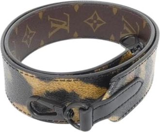 Louis Vuitton Pre-owned Accessories, male, Multicolor, Size: ONE SIZE Pre-owned Canvas Strap