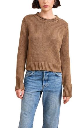 La Ligne Solid Mini Marina Sweater in Tan at Nordstrom, Size X-Small