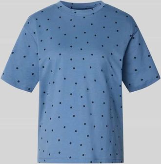 Jake*s Casual Regular Fit T-Shirt mit Rundhalsausschnitt in Blau, Gr&ouml;&szlig;e XXL