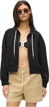 Karl Lagerfeld Mujer, Sudaderas, Negro, Talla: S