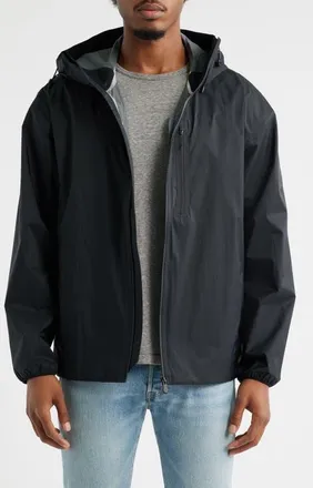 Save The Duck Zafir Hooded Water Resistant Jacket in Black at Nordstrom, Size X-Large