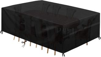 OEM Funda Protectora Para Mesa De Jardin - 120 X 120 X 74 Cm - Impermeable Resistente A Rasgu&ntilde;os - Para Exterior - 1 Unidad