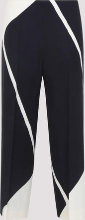 Alberta Ferretti Alberta Ferretti broek met keperstofprint