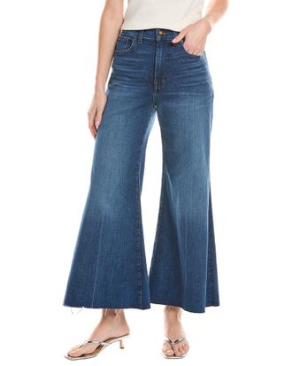Madewell Pelion Wash Flared Wide Leg Crop Jean