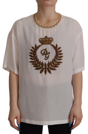 Dolce & Gabbana Dolce Gabbana TSH7844 Zijde Top