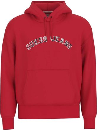 Guess Hombre, Sudaderas, Rojo, Talla: M