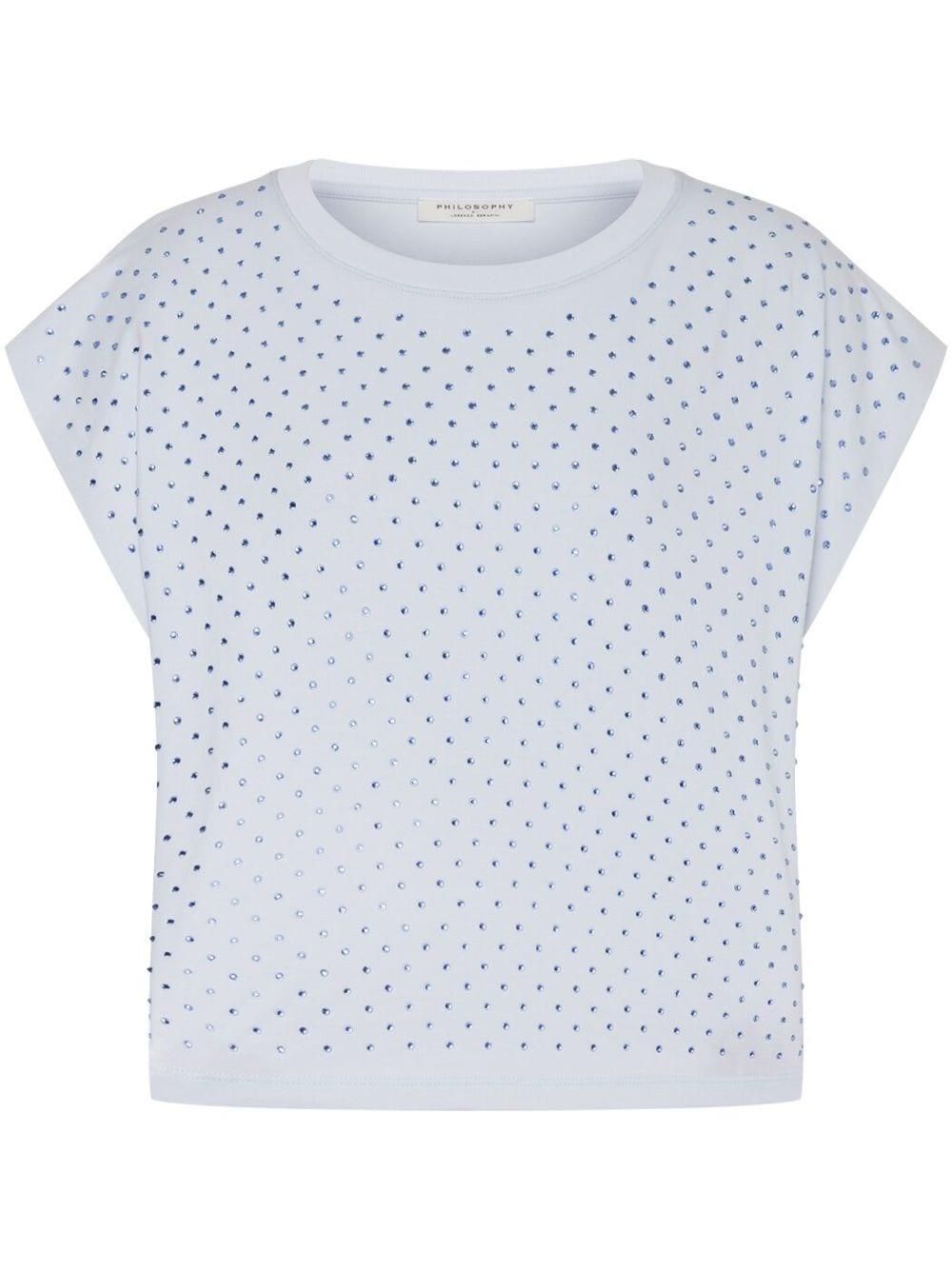 Tシャツ・カットソー PHILOSOPHY DI LORENZO SERAFINI KNITTED HEARTWARMER TOP Philosophy di Lorenzo Serafini Knitted Heartwarmer Top from