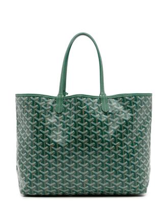 Goyard Borsa tote Saint Louis PM in tela Goyardine 2022 - Verde