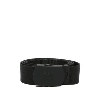Yohji Yamamoto Belts, unisex, Black, Size: S Black Belts for Men