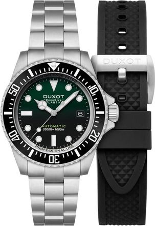 Duxot Atlantica Deep Dive Automatic Green Dial Mens Watch DX-2066-22