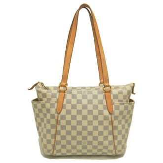 Louis Vuitton Azur Damier Canvas Tote Bag (Pre-Owned)