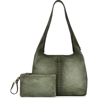 OLD TREND Hydrangea Medium Vintage Ombre Hobo Bag in Pastel Mint at Nordstrom