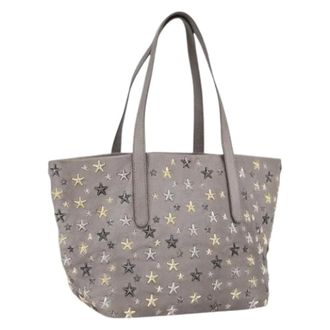 Jimmy Choo London Pre-owned Tote Bags, female, Gray, Size: ONE SIZE Pre-owned Tote Bag
