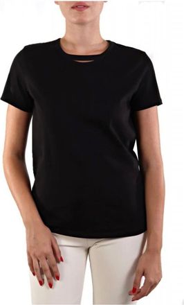 Elisabetta Franchi Mujer, Camisetas, Negro, Talla: XL