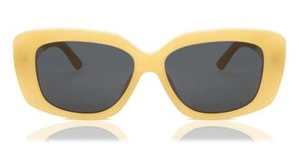 Montana Eyewear MP56 Polarized MP56E Womens Sunglasses Yellow Size 55