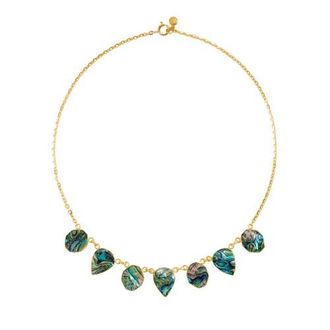 Freya Rose Warrioress Small Paua Necklace at Nordstrom, Size 21