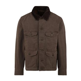 Filson Giacca da Viaggio Rustica in Tela - - Jackets - Uomo - Marrone - L