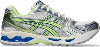Asics Witte Limoen Groene Sneakers - Heren - Sneakers - Veelkleurig - 37 1/2 EU - Leer - Schoenen