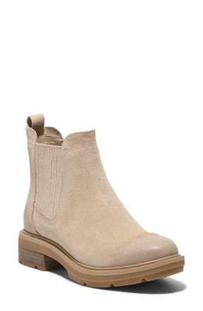 Timberland Brimfield Chelsea Boot in Light Beige Suede at Nordstrom, Size 10