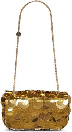 Paco Rabanne Bolso Baguette Peque&ntilde;o Sparkle - Bags - Mujer - Amarillo - ONE SIZE
