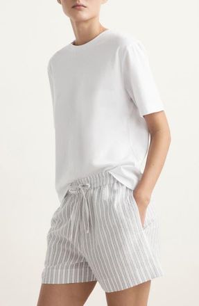 Mango Short Pajamas in Grey at Nordstrom, Size Medium