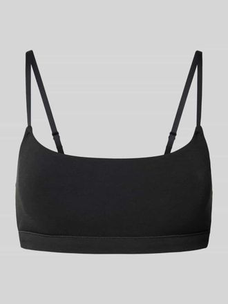 Organic Basics Bralette mit verstellbaren Tr&auml;gern in Black, Gr&ouml;&szlig;e XS