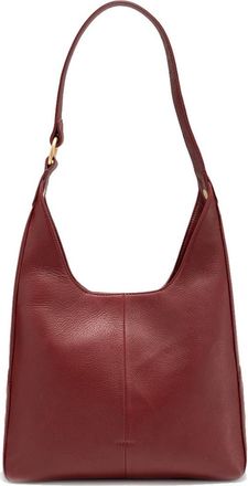 Hammitt Tim Medium Hobo Bag in Cherrywood/Brushed Gold at Nordstrom