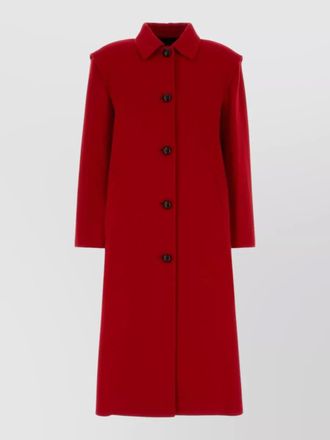 Max Mara wool blend fitted coat